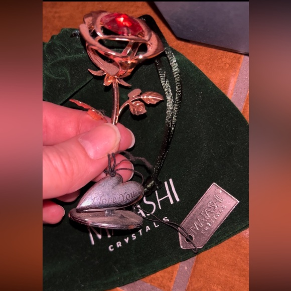 Matashi Crystals I love You Rose - Picture 1 of 3